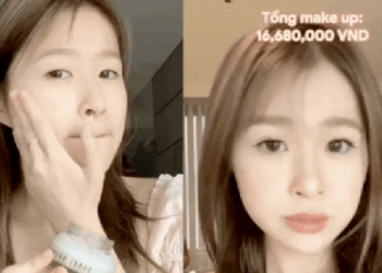 Tiểu thư Chao khoe mặt mộc khiến 1,3 triệu người u mê, tự bóc đồ makeup rồi “giật mình” vì số tiền “khủng”