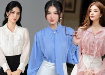 9 mẫu sơ mi “bánh bèo” từ 300k, giúp style tới công sở thêm phần điệu đà, nữ tính