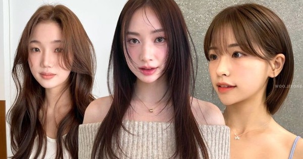 5 kiểu tóc nhuộm nâu trẻ trung, tôn da sáng bật tông