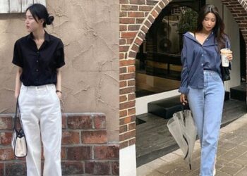 3 cách mặc áo sơ mi tối màu sang trọng mà vẫn trẻ trung