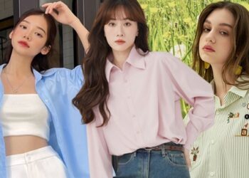 8 mẫu sơ mi từ 100k, diện đi làm hay đi du lịch đều hợp
