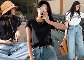 10 công thức áo thun và quần jeans cứ mặc là trẻ trung, sành điệu miễn bàn