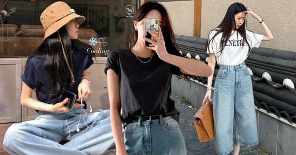 10 công thức áo thun và quần jeans cứ mặc là trẻ trung, sành điệu miễn bàn