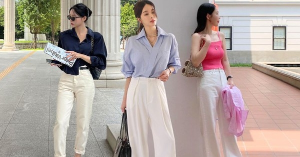 10 cách mặc quần trắng sành điệu trong mọi hoàn cảnh