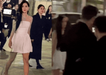 Jisoo xinh ngất trong tạo hình thiên nga trắng, khoảnh khắc chụp hình cho đàn chị đang viral