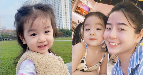 Hội chị em “u mê” vì con gái hot mom 9X Nam Thương, đã xinh như búp bê lại còn hay tấu hề
