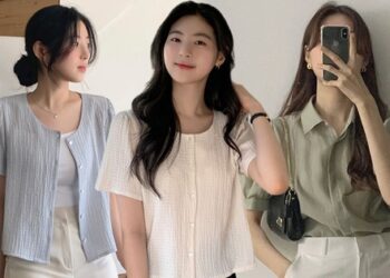 5 công thức diện sơ mi cộc tay trẻ trung tới công sở