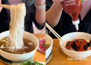 Cô gái nước ngoài trộn bát phở thành hỗn hợp “khó tả”, dân mạng Việt hốt hoảng: “Giờ thì đã hiểu nỗi đau của người Ý”