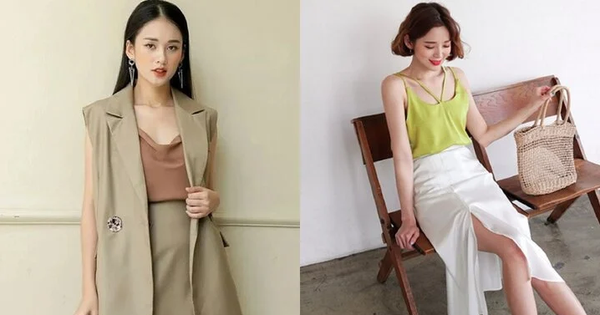 Cách mix áo hai dây cứu tinh cho mùa hè nắng nóng