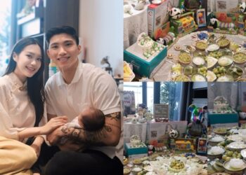 Chấm tiểu thư Doãn Hải My 10 điểm, vì mâm cúng đầy tháng bé Rồng “đúng lễ nghi chuẩn phong thủy”