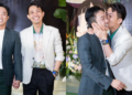 Cường Đô La tung ảnh ôm hôn Minh Nhựa trong tiệc sinh nhật quý tử, bất ngờ nhất là phản ứng ”lạ” của 2 vị phu nhân