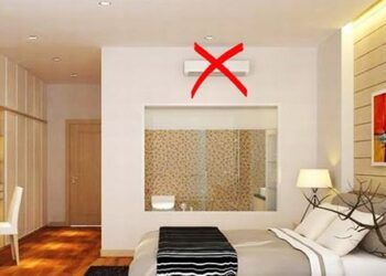 Lắp điều hòa trong phòng ngủ vị trí nào là tốt nhất? Thì ra bấy lâu nay rất nhiều người hiểu sai