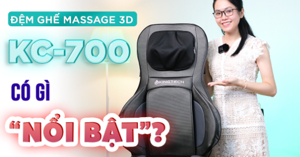 Đánh giá chi tiết đệm massage lưng KingTech KC-700: Giải pháp thư giãn “như có nhân viên spa tại nhà”