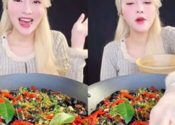 TikToker Tóc Vàng Hoe gây tranh cãi vì “bí content” nên mukbang cả đá cuội nhưng sự thật khiến nhiều người bất ngờ