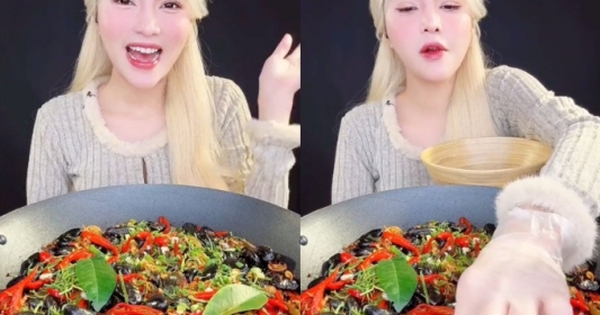 TikToker Tóc Vàng Hoe gây tranh cãi vì “bí content” nên mukbang cả đá cuội nhưng sự thật khiến nhiều người bất ngờ