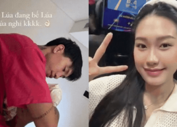 “Hot mom” Doãn Hải My gầy rộc, cơ thể nhức mỏi sau sinh, may mắn khi luôn có Văn Hậu và hai mẹ đỡ đần, cùng chăm con