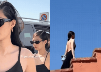 Đôi bạn thân gây bão tại show Jacquemus với cái chạm tay 3 giây, diễn xong là bật mood slay điên đảo