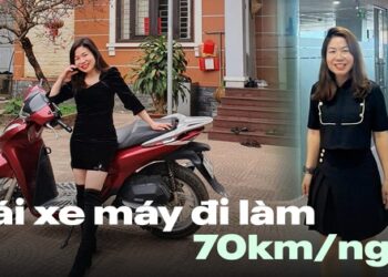 Bà mẹ 3 con mỗi ngày đi làm với quãng đường 2 chiều gần 70km nhưng vẫn thấy hạnh phúc vì “sống ở quê thích lắm”