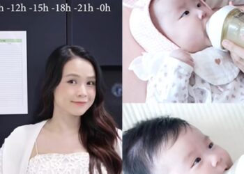 Lịch hút sữa kín khung giờ của Sam mới đủ cho 2 con sinh đôi, 95% sữa mẹ nên bé nào cũng bụ bẫm
