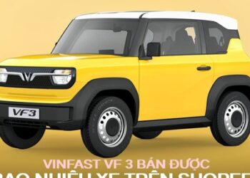 Sau 1 tháng mở bán trên Shopee, VinFast VF 3 bán được bao nhiêu chiếc?