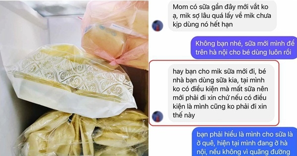 Mẹ trẻ đi xin sữa như order cao lương mỹ vị: Đòi sữa mới chê sữa cũ, lấy sữa mẹ tắm cho con và cái kết không ai bênh nổi