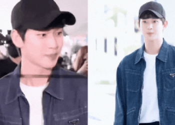 Kim Soo Hyun tiếp tục diện item “vật bất ly thân” mà chỉ Kim Ji Won mới bỏ xuống được