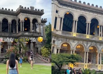 “Lâu đài” cách TP.HCM “chỉ 2 tiếng” di chuyển được nhiều người săn lùng, ngỡ ngàng trước vẻ đẹp huyền bí nhưng lại phát cáu vì một lý do