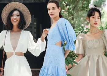 Đầm khoét eo xu hướng thời trang cho ngày hè