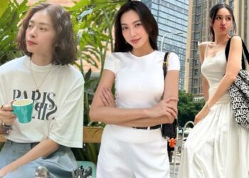 Trang phục màu trắng đang được các mỹ nhân Việt “lăng xê” trong mùa hè này