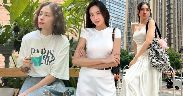 Trang phục màu trắng đang được các mỹ nhân Việt “lăng xê” trong mùa hè này