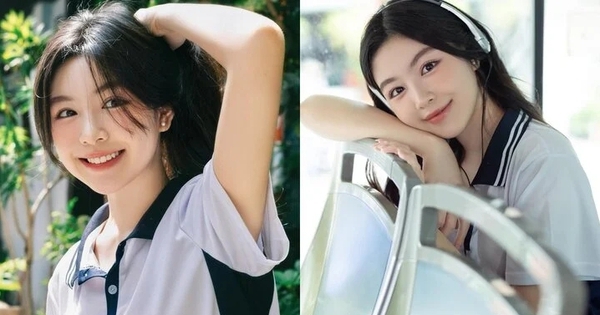 Mặc đồng phục chụp ảnh, con gái MC Quyền Linh được khen là ‘nữ thần thanh xuân’