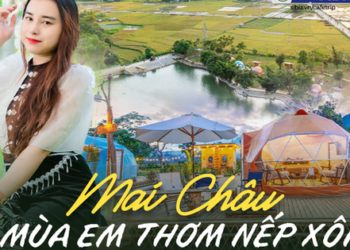 Địa điểm cách Hà Nội chỉ hơn 2 tiếng lái xe: Non xanh nước biếc hữu tình, ngắm lúa chín cực chill, từng xuất hiện trong một bài thơ nổi tiếng