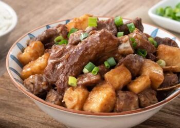 Sườn heo kết hợp với nguyên liệu này đem om sẽ mềm, ngon hấp dẫn ăn vô cùng hao cơm