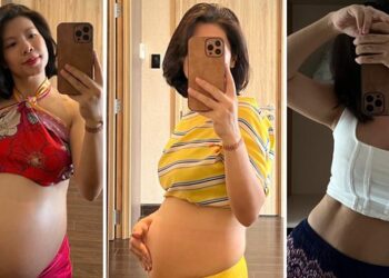 Mẹ bỉm 38 tuổi flex body, vừa có rãnh vừa có eo thon, ai mà tin đã qua 3 lần sinh mổ