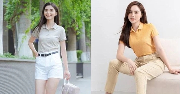 Cách mặc áo polo thời trang, trẻ trung cho nữ trong ngày hè