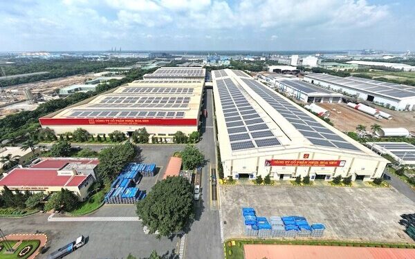 Hoa Sen cùng đối tác Singapore phát triển năng lượng sạch tại các nhà máy