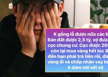 Giấu vợ mang tiền mua nhà đi đu đỉnh vàng: Giờ nhà không có, từ có tiền tỷ thành ra nợ nần