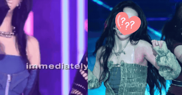 Phải diện đồ hở đã là gì, idol này còn bị stylist cho mặc áo gắn kim khâu, da hằn đỏ nhìn đến tội