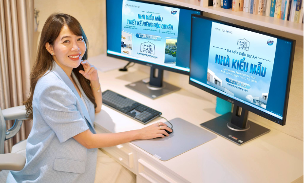 MC Diệp Chi và cặp đôi Ninh Dương Story cũng “bắt trend” siêu dự án “nhà kiểu mẫu” của Sunlight Lau Sàn