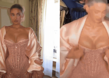 Không sexy không phải là Kylie Jenner: Mẹ 2 con quá slay tại show Schiaparelli, hông nở eo thon đến khó tin
