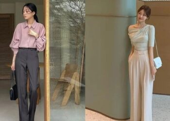 Cách mặc quần ống rộng tôn dáng tối ưu cho người có chiều cao khiêm tốn
