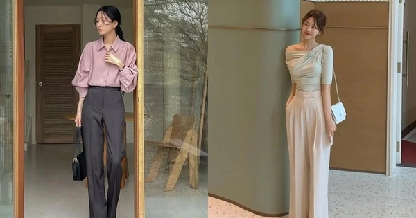 Cách mặc quần ống rộng tôn dáng tối ưu cho người có chiều cao khiêm tốn