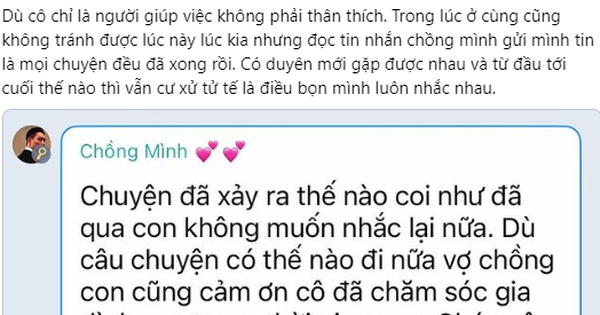 Mẹ bỉm rơi nước mắt khi quyết định cho giúp việc nghỉ, thất vọng, tiếc nuối nhưng không muốn chuyện xấu xảy ra với con
