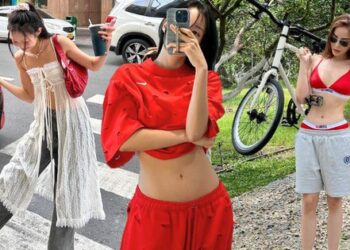 Mùa hè phải mặc đồ đỏ chụp OOTD cho xinh, hội có gu đu trend hết rồi!