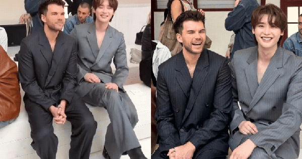 Lee Jong Suk bị netizen quốc tế chê trách vì 1 hành động với nam chính Bridgerton tại show LOEWE