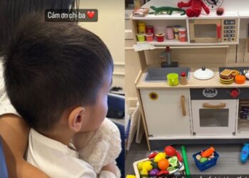 Khéo khoe con gái dịu dàng, tình cảm, Hà Tăng flex luôn chiếc phòng toàn đồ chơi xịn sò của 3 em bé