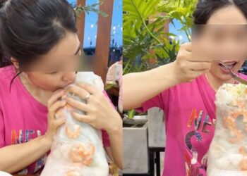 Cô gái mukbang chiếc gỏi cuốn hơn 4kg khiến dân mạng tranh cãi vì “mất hết tinh tuý ẩm thực”