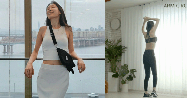 Bài tập siết mỡ bụng, lưng, bắp tay của HLV người Hàn: Thú vị nhất là động tác lắc eo tạo cơ bụng săn chắc