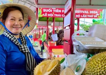 Sầu riêng, vải thiều, bơ khổng lồ… rẻ bất ngờ, khách tấp nập ‘mua sập sàn’