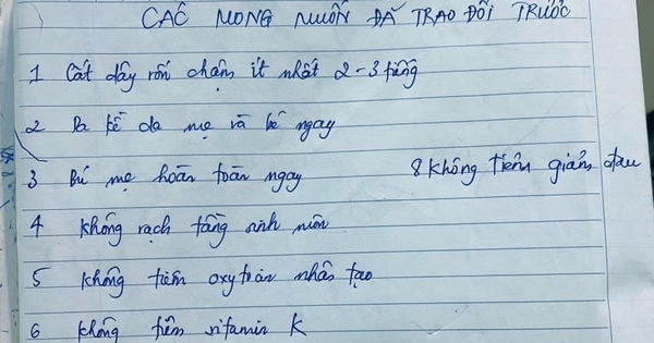 Bảng thỏa thuận 8 điều yêu cầu bác sĩ, “hệ tư tưởng” anti vắc xin, không rạch tầng sinh môn bị phản đối kịch liệt